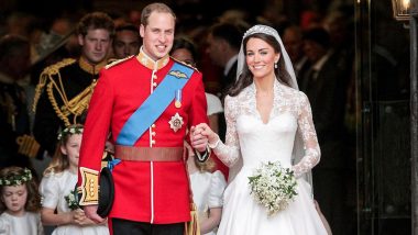 Prince William and Kate Middleton 9th Wedding Anniversary: Kensington Palace Shares a Beautiful Picture from the Royal Couple's Wedding Day