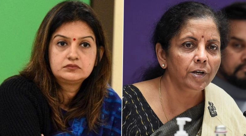 Priyanka Chaturvedi Asks Nirmala Sitharaman Whether Rs 500 Relief Shown in DD Videos Going to Needy