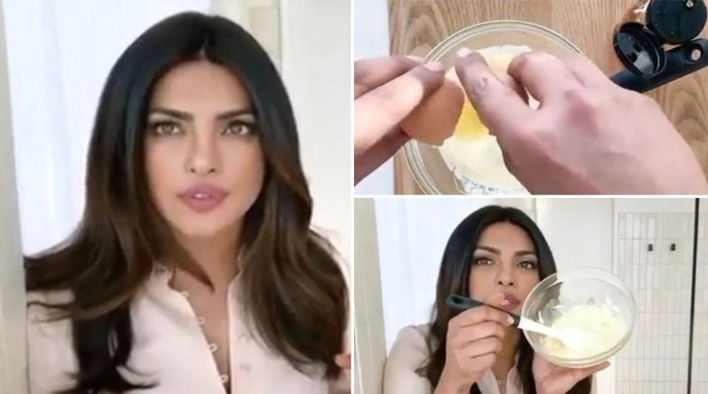 Priyanka Chopra Jonas Shares A Quick DIY Hair Mask Video to Try During Quarantine!