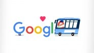 Thank You Coronavirus Helpers Google Doodle: Search Engine Says 'Thank You: Public Transportation Workers' Applauding Essential Services Continuing During COVID 19 Crisis