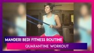 Mandira Bedi's On-Point Quarantine Workout Will Motivate You To Break A Sweat!