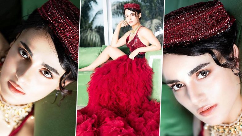 Radhika Madan Is a Red Hot Mess in Sequins, Tulle and an Anarkali Cap on the Cover for Candy Magazine This Month!