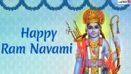 Ram Navami Images & HD Wallpapers for Free Download Online: Wish Happy Rama Navami 2020 With WhatsApp Stickers and GIF Greetings