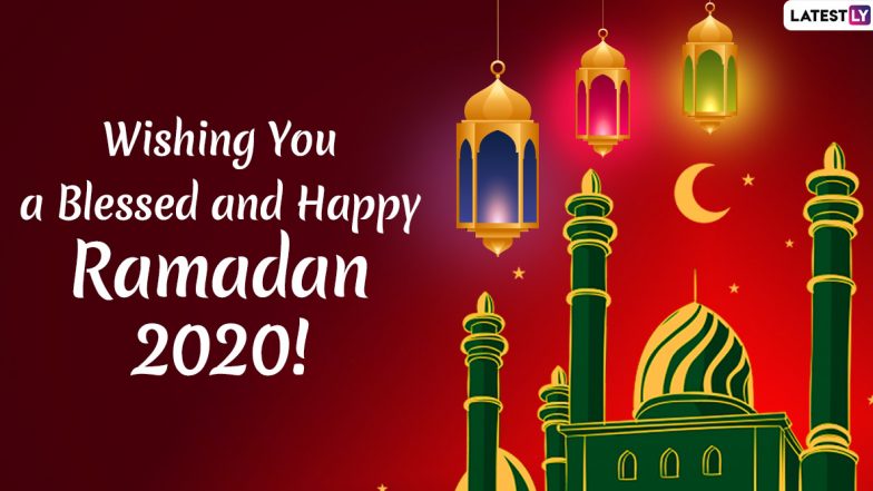 Ramzan Mubarak 2020 Wishes & Greetings: WhatsApp Messages, HD Images and Stickers to Send on Start of Ramadan Kareem