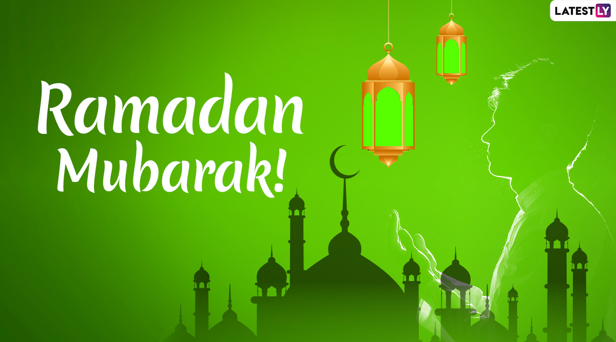 Ramadan Mubarak 2020 Messages & HD Images: WhatsApp Stickers, Ramzan Chand  Raat GIFs, Facebook Photos and SMS to Send Greetings of Ramadan Kareem |  🙏🏻 LatestLY