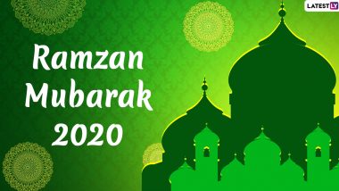 Ramzan Mubarak 2020 Wishes & Greetings: WhatsApp Messages, HD Images and Stickers to Send on Start of Ramadan Kareem
