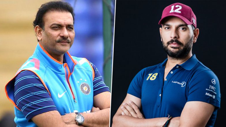 ‘Tussi Legend Ho’: Ravi Shastri Replies to Yuvraj Singh With Grace After Latter Took a Subtle Dig at Indian Head Coach for Ignoring Him and MS Dhoni in Congratulatory Tweet for 2011 CWC Win