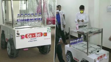 Remote-Controlled Robot 'Co-Bot' Developed in Jharkhand's Chaibasa to Provide Food & Medicine to COVID-19 Patients