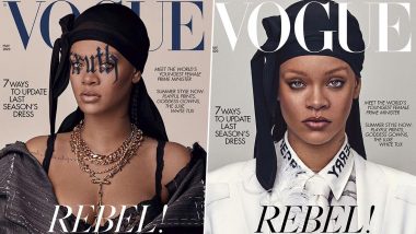 Rihanna Scripts History by Becoming First Woman To Wear Durag on British Vogue Magazine Cover, View Pics of May 2020 Edition