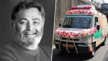 Rishi Kapoor Funeral: The Last Rites of The Actor Performed At Chandanwadi Crematorium in Presence of His Family and Their Close Friends