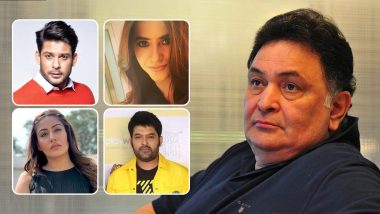 Rishi Kapoor No More: Ekta Kapoor, Sidharth Shukla, Surbhi Chandna, Kapil Sharma, and Other Television Fraternity Members Mourn the Actor's Death (View Tweets)