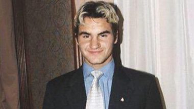 Roger Federer Posts Throwback Picture of Him Sporting Blond Hairstyle During Teenage Days, Offers Hope With Inspirational Message!