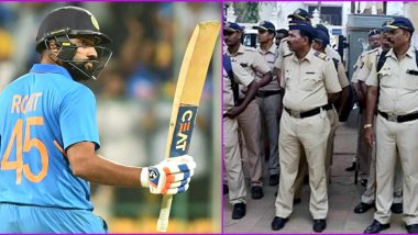 Rohit Sharma Takes to Twitter to 'Applause' Mumbai Police for Working Round the Clock Amid Coronavirus Crisis (Video Inside)