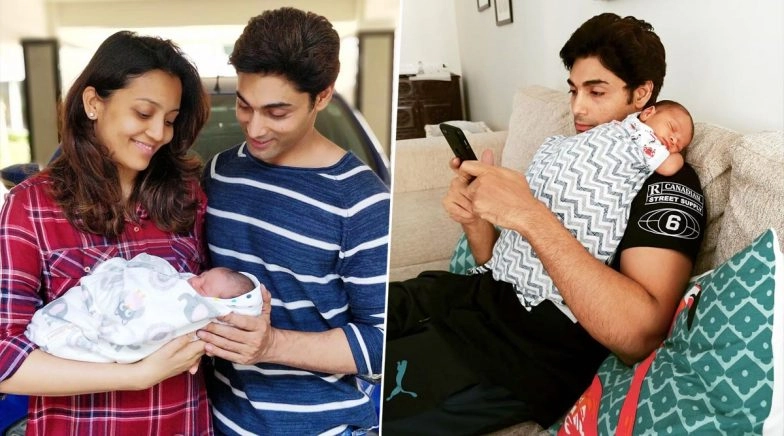 Ruslaan Mumtaz and Nirali Mehta Name Son Rayaan Mumtaz