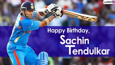 Sachin Tendulkar Birthday Special: From 98 vs Pakistan to 241 vs Australia, Top Six Knocks by the Master Blaster That Redefined Cricket