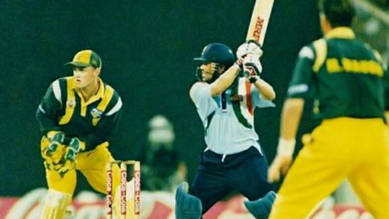 Twitterati Remember Sachin Tendulkar's 'Desert Storm' Innings Played on This Day in 1998 Against Australia at Sharjah