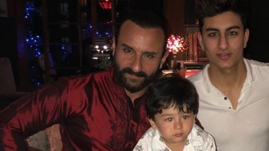 Ibrahim Ali Khan and Taimur Get Their Picasso Genes From Dad Saif Ali Khan and Here's Proof (View Pic)