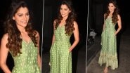 Saiyami Kher Is Springtime Chic in a Lush Green Pretty Patterned Global Desi Jumpsuit!