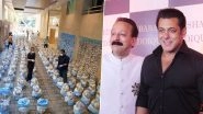 Salman Khan Lauds Baba Siddique and His Son Zeeshan's Efforts of Feeding 1,25,000 Families During Lockdown (View Tweet)