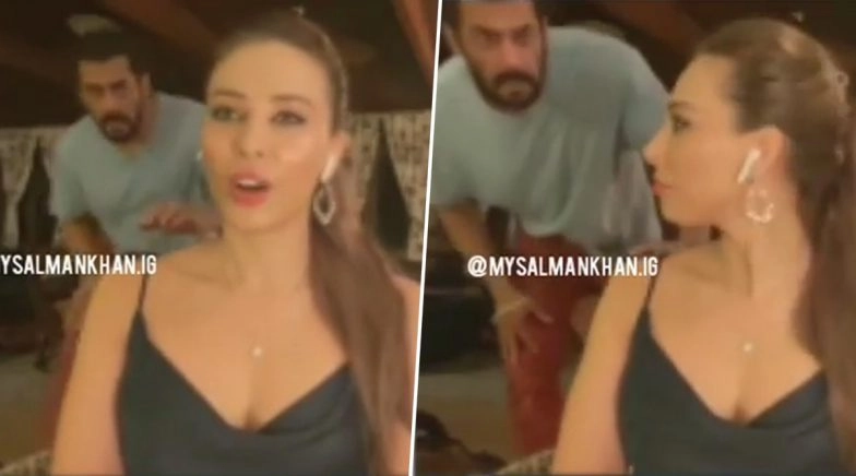 Salman Protectively Bombs GF Iulia Vantur’s Live Chat And It's Cute!