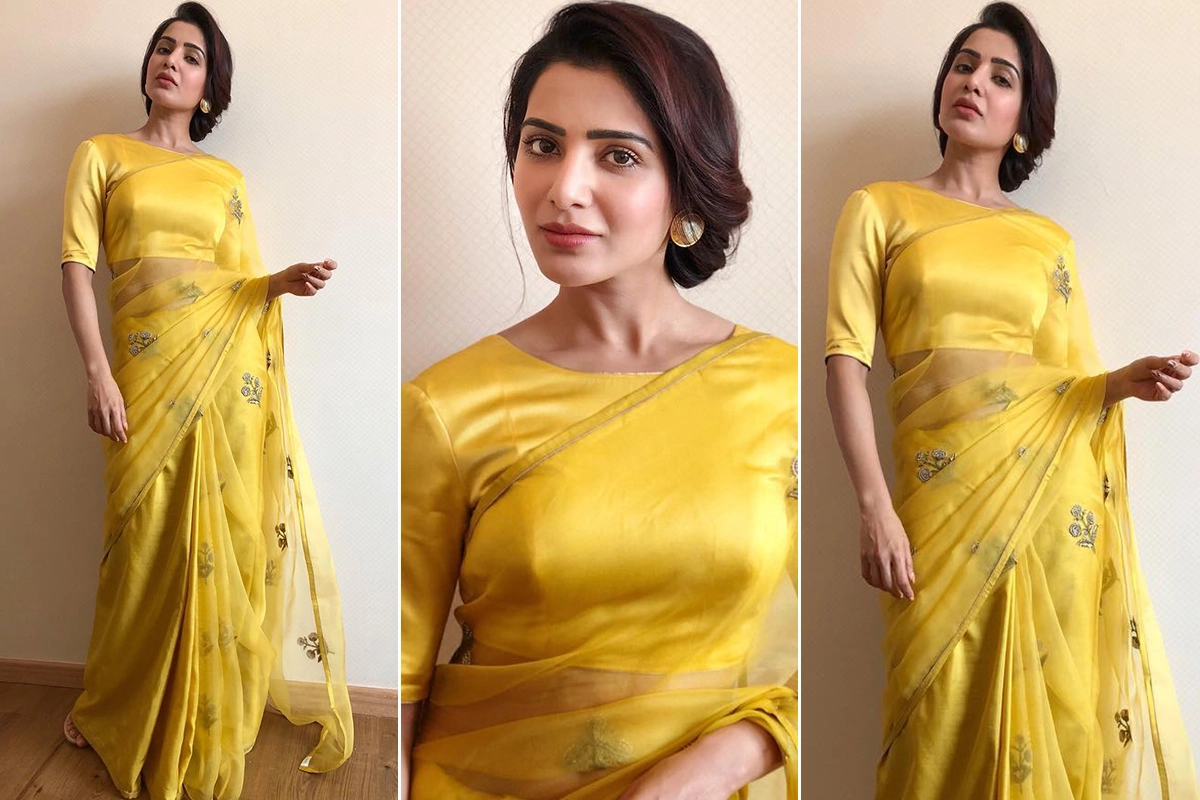 Samantha Akkineni Saree-licious Fashion Moments
