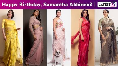 Happy Birthday, Samantha Akkineni! Here’s Why We Are Besotted With Your Intangible Tryst With the Handloom, One Irresistible Saree After Another!