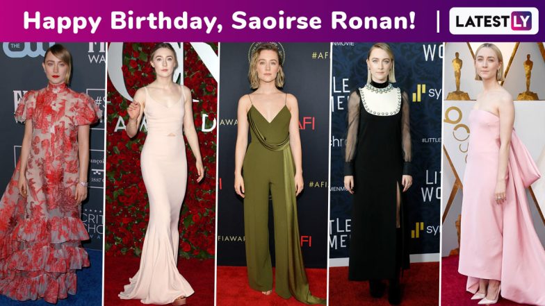 Happy Birthday, Saoirse Ronan! An Ode to Your Rapturous Affair With the Red Carpet, One Brilliant Look at a Time!
