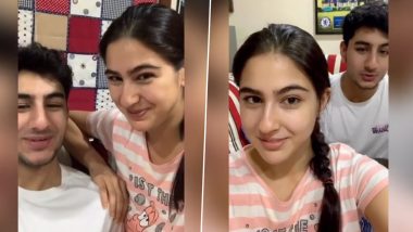 Sara Ali Khan and Ibrahim Ali Khan Come Up With More Fun Knock-Knock Jokes (Watch Video)