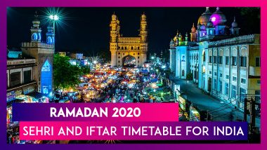 Ramadan 2020 Sehri & Iftar: Sunrise-Sunset Timings in Delhi, Mumbai, Hyderabad, Kolkata, Lucknow