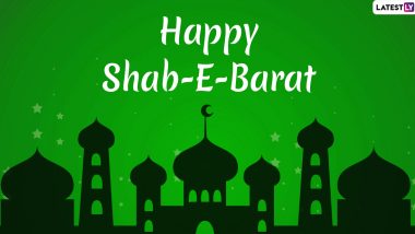 Shab-E-Barat 2020 Wishes in English: HD Images, WhatsApp Stickers, Facebook Messages and GIF Greetings to Send on Mid-Sha’ban
