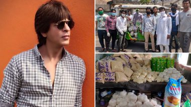 Shah Rukh Khan's Fans Distribute Essential Food Items To More Than 500 Families During COVID-19 Lockdown (View Pics)