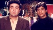 RIP Rishi Kapoor: Shah Rukh Khan Shares an Anecdote From Their Movie &lsquo;Deewana&rsquo;, Says He Will Miss Rishi Sahib's Gentle Pat on His Head (View Tweet)