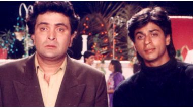 RIP Rishi Kapoor: Shah Rukh Khan Shares an Anecdote From Their Movie ‘Deewana’, Says He Will Miss Rishi Sahib's Gentle Pat on His Head (View Tweet)