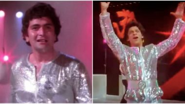 When Shah Rukh Khan Gave a Fitting Tribute to Rishi Kapoor On-Screen As He Recreated the Iconic Track 'Om Shanti Om' (Watch Video)