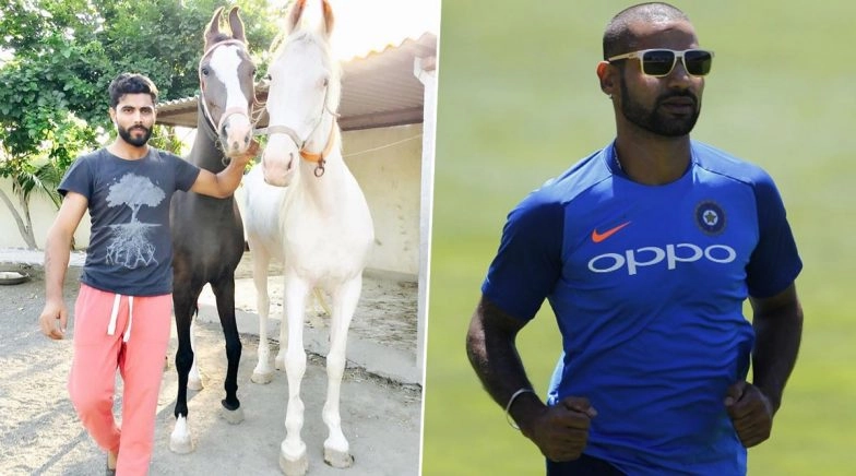 ‘Dono Ride Karengey After Coronavirus’: Shikhar Dhawan Asks Ravindra Jadeja 