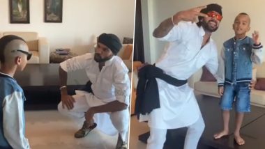 Shikhar Dhawan Becomes ‘Daddy Cool’ for Son Zorovar in His Latest Instagram Video