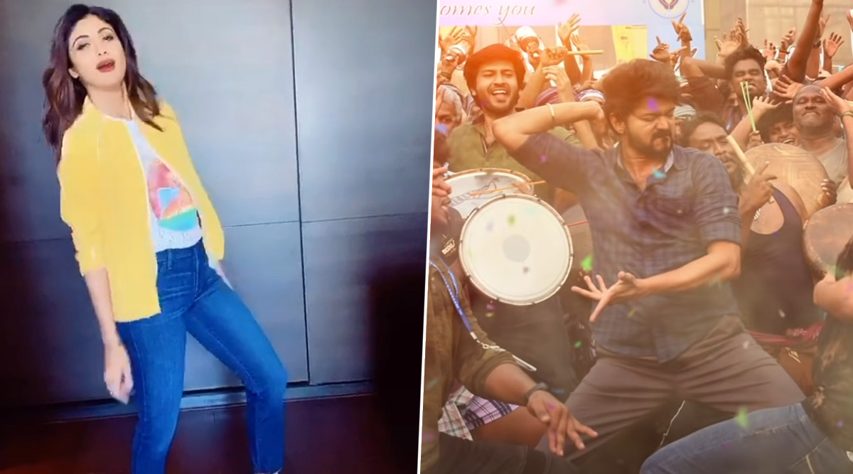 Xxx Shilapa Shette - Shilpa Shetty Kundra Grooves to Thalapathy Vijay's Vaathi Coming Song From  Master and This TikTok Video Goes Viral! | ðŸŽ¥ LatestLY