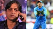 Shoaib Akhtar Regrets Bowling Beamer to MS Dhoni During 2006 Faisalabad Test, Says &lsquo;Shouldn&rsquo;t Have Done It&rsquo;