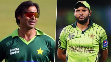 ‘Harbhajan Singh Se Nominate Karwaya’: Shoaib Akhtar Trolls Shahid Afridi After Indian Cricketer Nominates Rawalpindi Express to Make a Video on Donation for Coronavirus Relief Fund