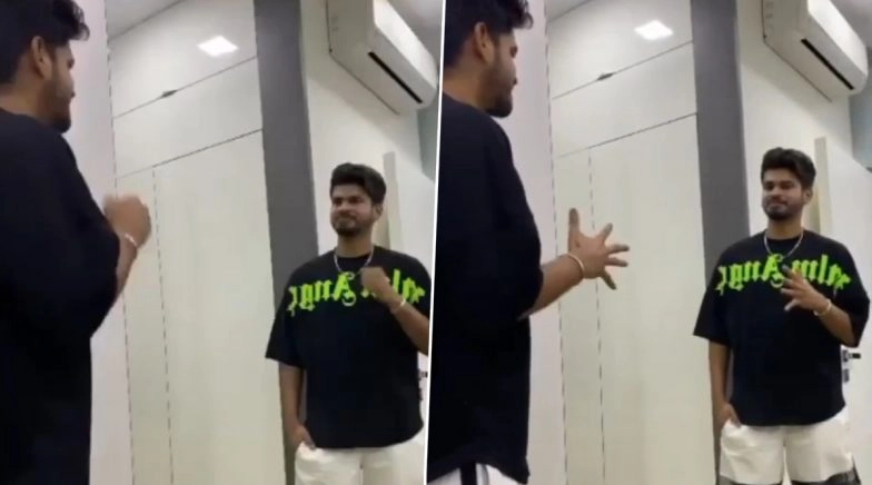 Shreyas Iyer Plays Rock Paper Scissors With His ‘Twin’ Amid COVID-19 Lockdown