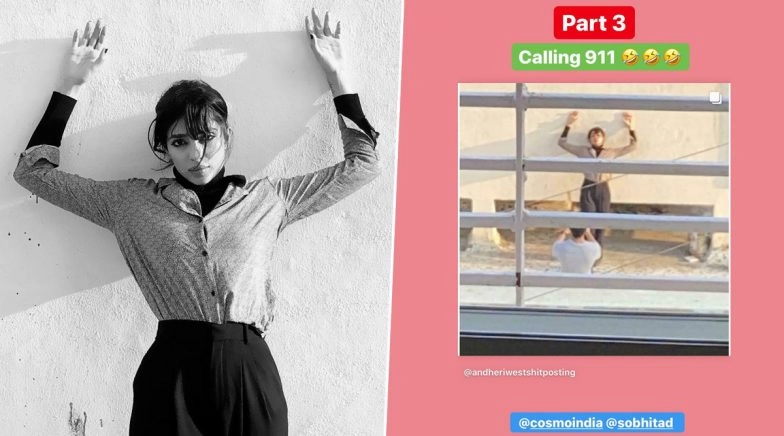Diet Sabya Calls Out Sobhita Dhulipala for Fake Self-Timer Cosmopolitan Work From Home Photoshoot!