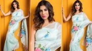 Sophie Choudry Is Reminiscing Shoot Life With This Throwback Springtime Chic Organza Saree Moment!