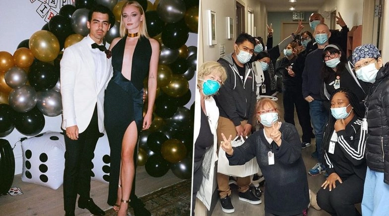 Sophie Turner and Joe Jonas Sponsor 100 Hot Meals To LA Hospital