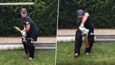 Ross Taylor 2.0: Fan Copies New Zealand Cricketer's Batting Style To Such Perfection That It Will Leave You Awestruck, Watch Viral Video