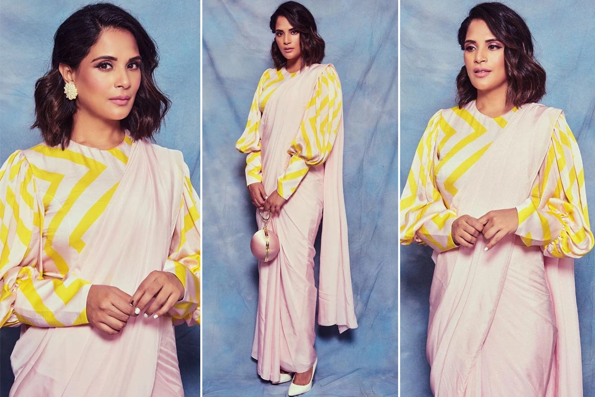 Summertime Yellow Stripe Fashion Trend - Richa Chadha