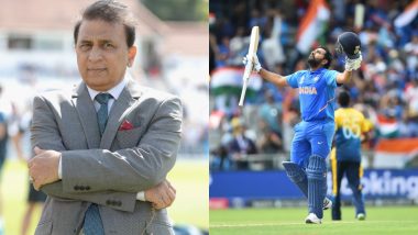 Sunil Gavaskar Lashes Out at Wisden for Excluding Rohit Sharma From Its List of Top Five Cricketers of 2019