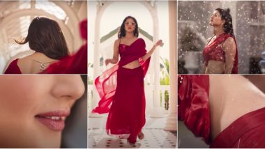 Sunny Leone Returns With Sexy Manforce Condom Ad and She Looks Smoking Hot in Sizzling Red Saree! Watch Video
