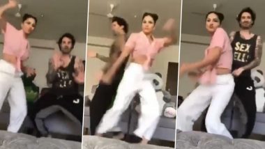 Sunny Leone Has a Goofy Dance Video Up With Husband Daniel Weber For Some Lockdown Entertainment (Watch Video)