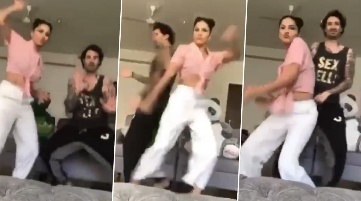 Sunny Leone Srx With Husband - Sunny Leone Has a Goofy Dance Video Up With Husband Daniel Weber For Some  Lockdown Entertainment (Watch Video) | ðŸŽ¥ LatestLY