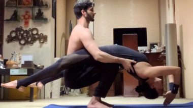 Sushmita Sen and Rohman Shawl Have a Romantic Work-Out Session During COVID-19 Lockdown (View Pics)